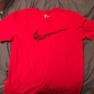 Nike red t-shirt